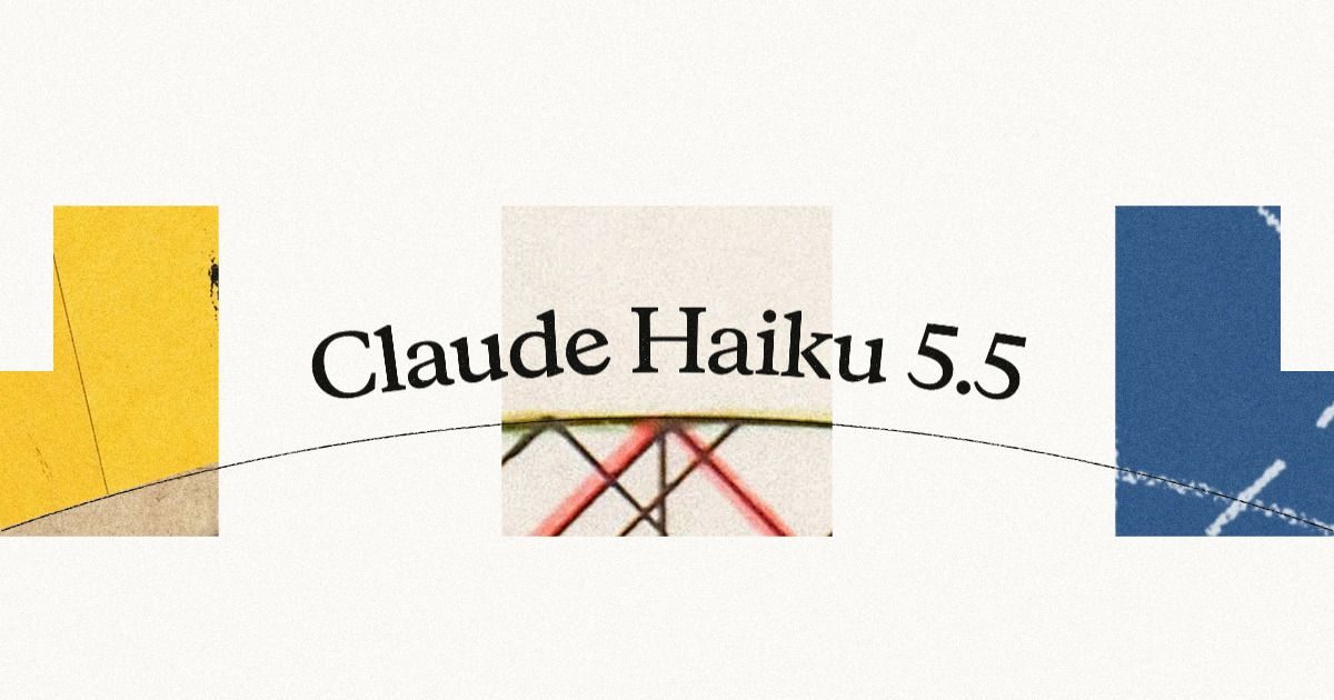 Imagem de divulgação do Claude Haiku 5.5