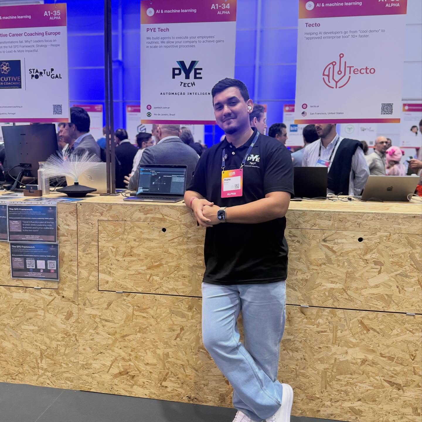 PYE Tech no Web Summit Lisboa 2025